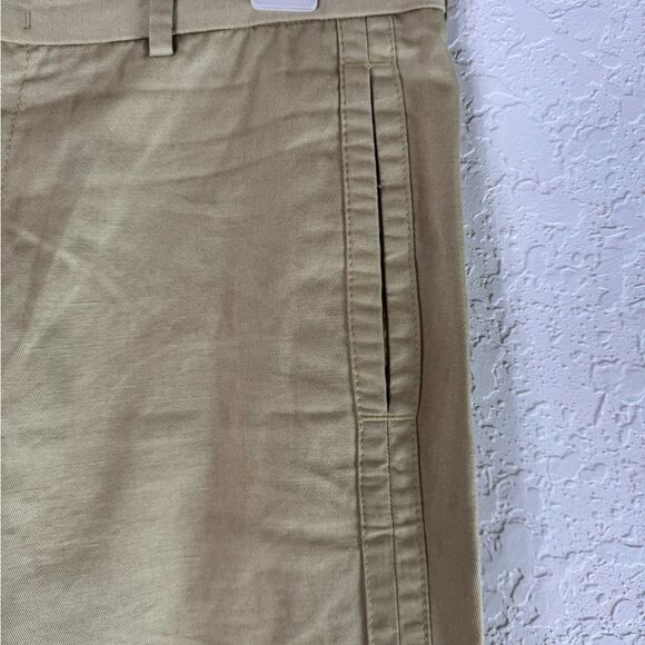 COS Men's Tan Pants Trousers Cotton/Linen Size 33R - Picture 2 of 9